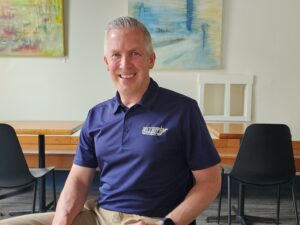 U.S. Senate Democratic candidate Glenn Elliott talks issues with The Dominion Post